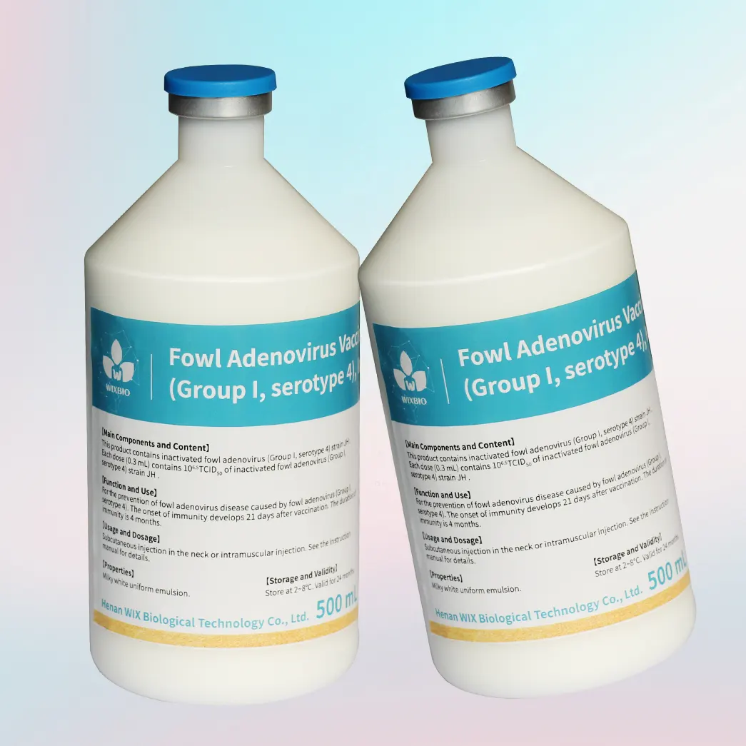 poultry adenovirus vaccine