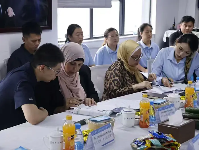 egyptian ministry of agriculture group completes inspection of wixbio factory3